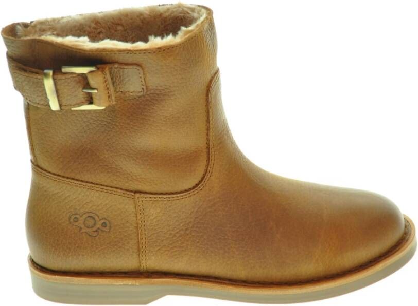 AQA Enkellaars 22210 , Bruin, Dames