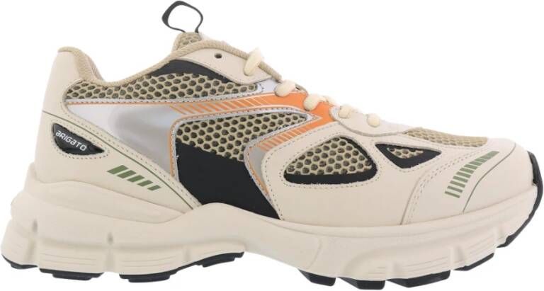Axel Arigato Marathon Runner sneaker met leren details