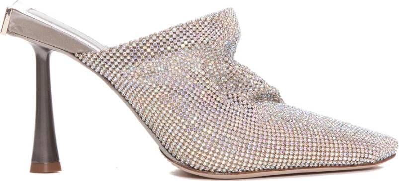 Benedetta Bruzziches Hoge hiel sandalen , Geel, Dames