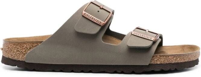 Birkenstock Flat Sandals , Grijs, Unisex