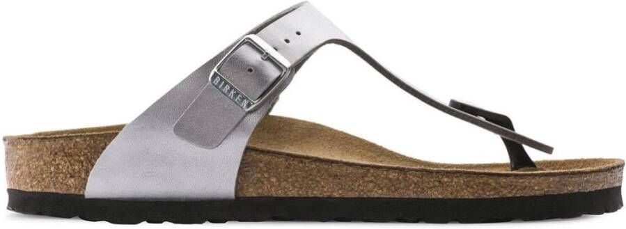 Birkenstock Gizeh bf flip flops , Grijs, Dames