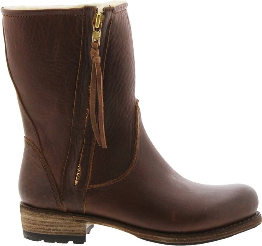 Blackstone Ew74 Boot FUR , Bruin, Dames