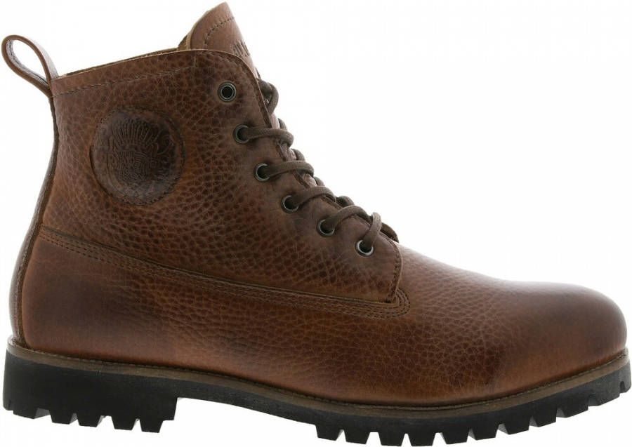Blackstone Om60 Antique Brown Men S Boot Fur , Bruin, Heren