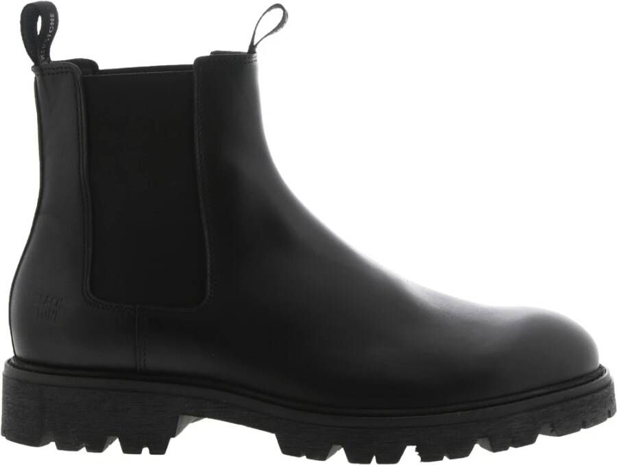 Blackstone Wg91 Black Chelsea Boot , Zwart, Heren