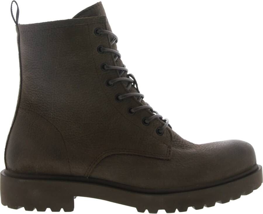 Blackstone Wl02 donkerbruin veterlaars bont , Bruin, Dames