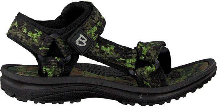 Braqeez Sky Sport sandalen camouflageprint groen