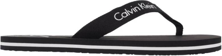 Calvin Klein Flip Flops , Zwart, Heren