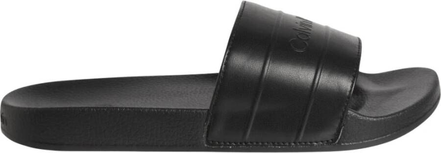 Calvin Klein pool slide hf , Zwart, Dames
