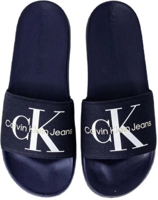 Calvin klein Schuifregelaars Jeans, Blauw, Heren