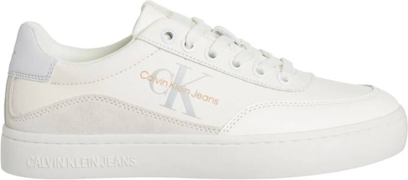 Calvin Klein Beige Lage Sneakers Classic Cupsole