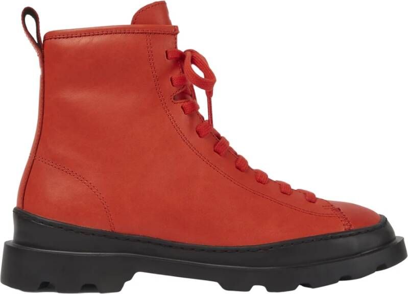 Camper Enkellaarsjes Brutus K400325 , Rood, Dames