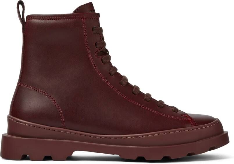 Camper Enkellaarzen Brutus , Rood, Dames