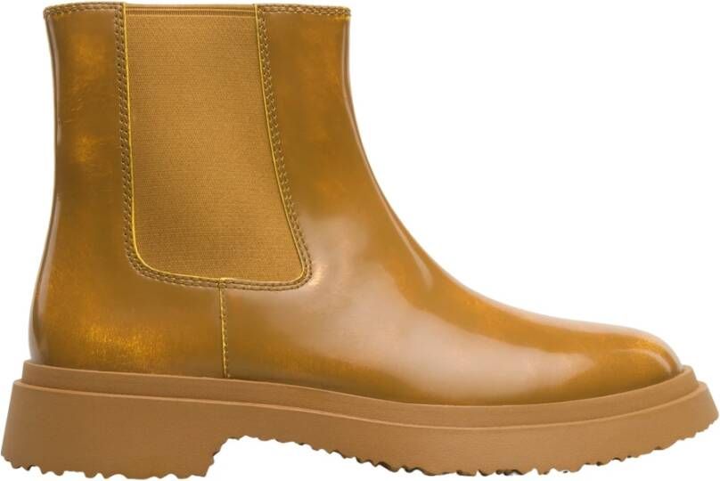 CamperLab Enkellaarzen Walde , Oranje, Dames