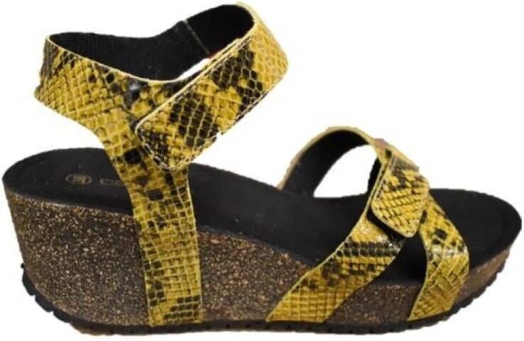 Cashott Schoenen , Geel, Dames