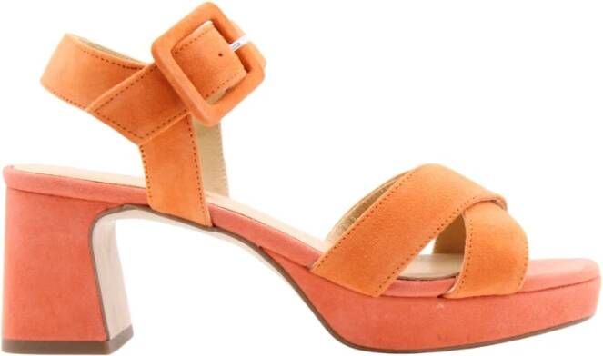 catwalk Sandalen Oranje Dames