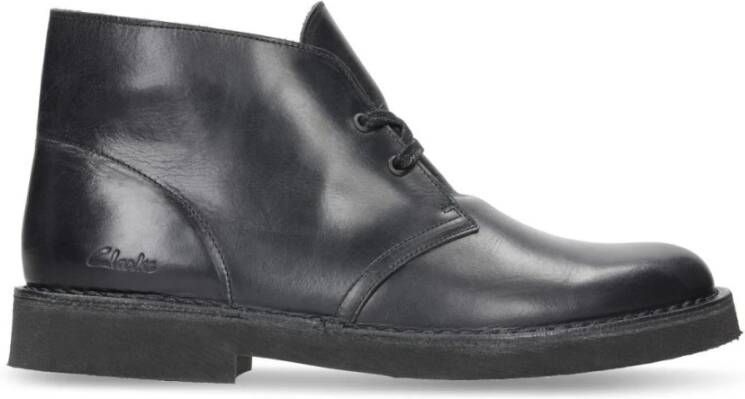 Clarks Enkel laarzen , Zwart, Heren