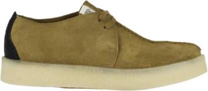 Clarks Lage Schoenen , Bruin, Heren