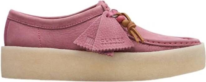 Clarks Instappers & Slip ons Roze Dames