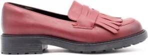 Clarks Instappers & Slip ons Rood Dames