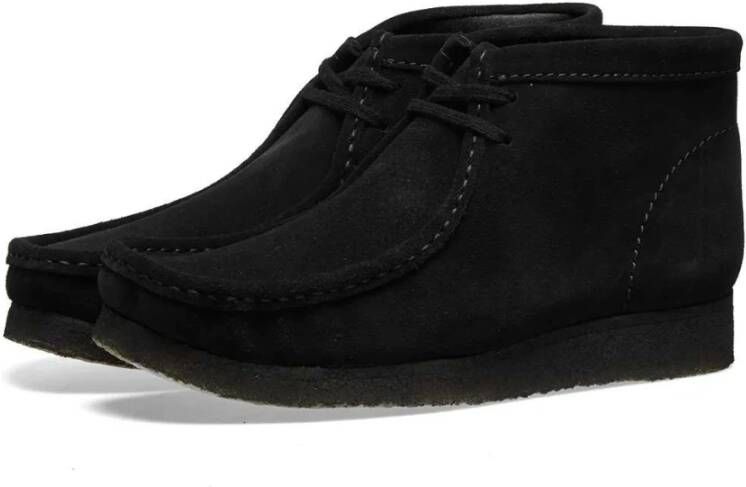 Clarks Originals Wallabee Boots , Zwart, Heren