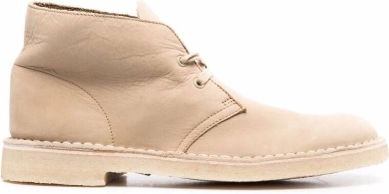 Clarks Schoenen , Beige, Heren