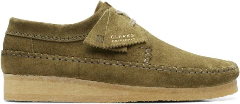 Clarks Schoenen originelen wever , Groen, Heren