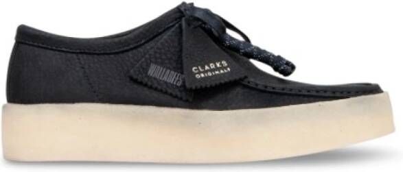 Clarks Wallabee Cup schoenen , Zwart, Dames