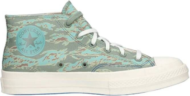 Converse Ondefeilde Chuck Taylor All Star 70 Mid Amptiger Camoamp 172397c , Groen, Heren