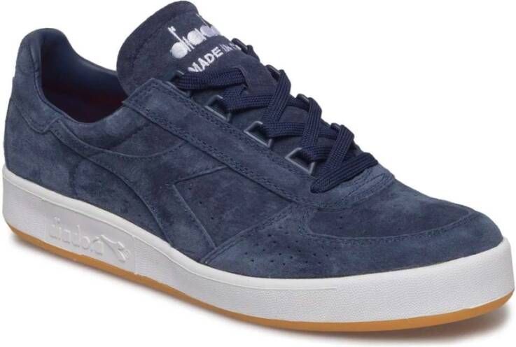 Diadora B.Elite Suede Sneakers , Blauw, Heren