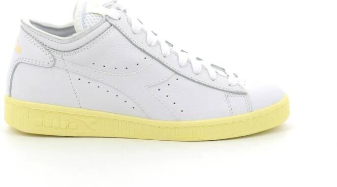 Diadora Chaussures Loisirs Femme Game L Row Cut Sneakers , Geel, Dames