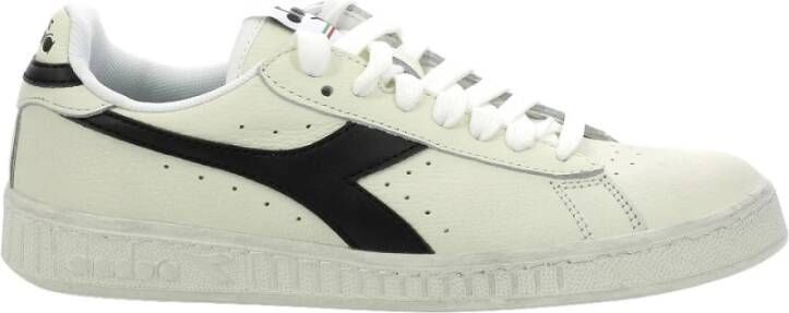 Diadora Chaussures Loisirs Unisexe Game L Low Waxed Sneakers , Wit, Unisex