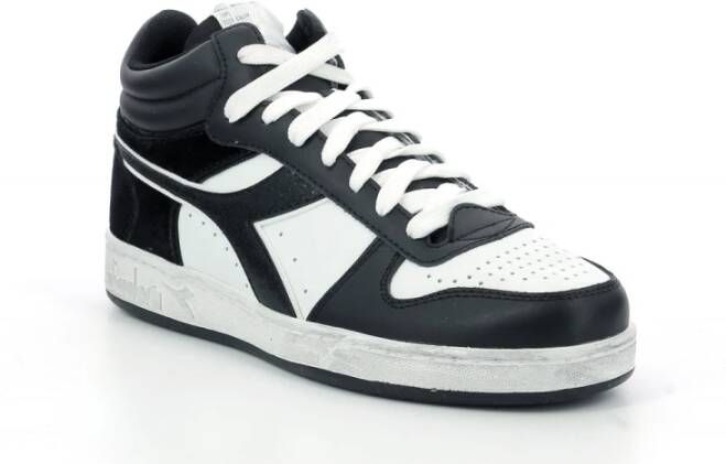 Diadora Magic Demi Meta Sneakers , Zwart, Heren