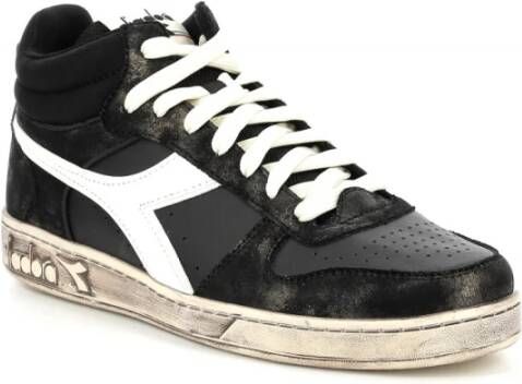 Diadora Magic Stained Sneakers , Zwart, Unisex