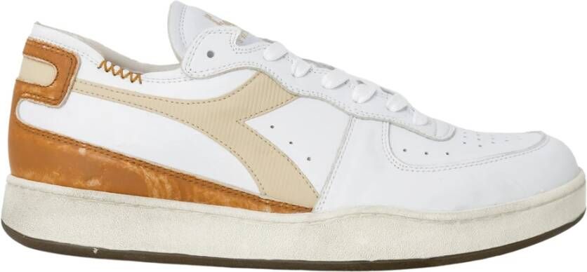 Diadora Mi Basket Row Cut sneaker van leer