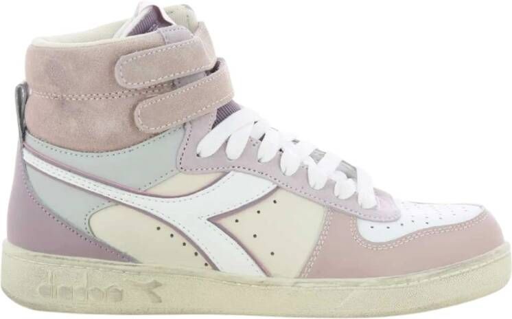 Diadora Sneakers Magic Basket Mid Icona WN , Roze, Dames