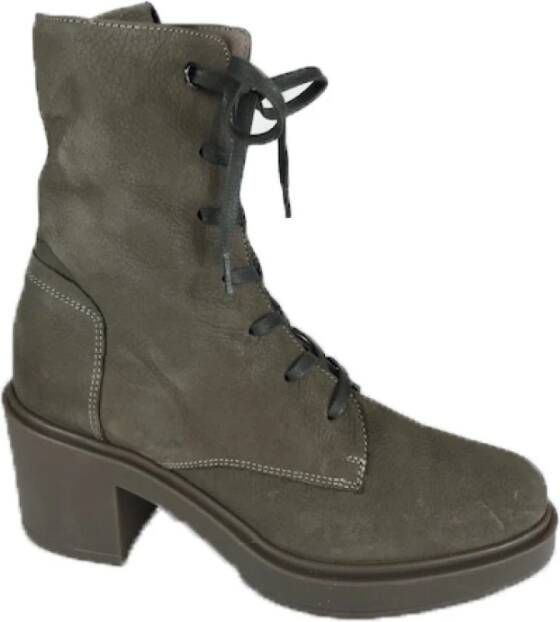 DL Sport Enkellaarsjes Beige Dames