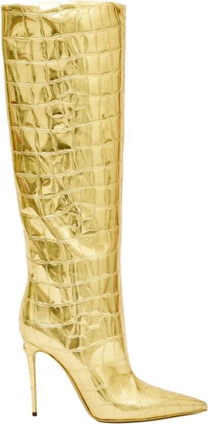 Dolce & Gabbana Boots Cu0903 Ag019 , Geel, Dames