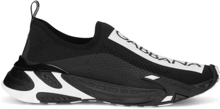 Dolce Gabbana Sneakers Black , Zwart, Heren