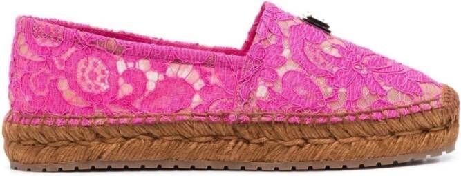 Dolce & Gabbana Espadrilles Roze Dames