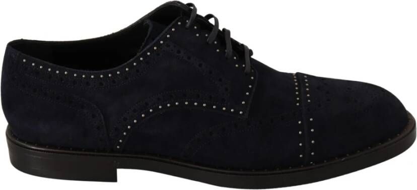 Dolce & Gabbana Lage Schoenen , Blauw, Heren