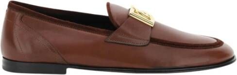 Dolce & Gabbana Instappers & Slip ons Bruin Heren