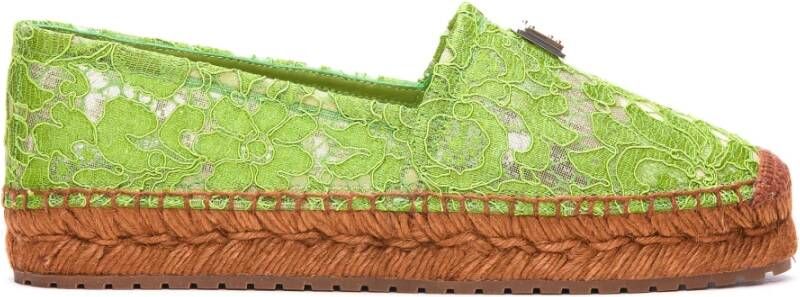Dolce & Gabbana Instappers & Slip ons Groen Dames