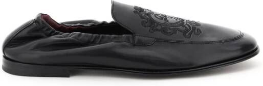 Dolce & Gabbana Instappers & Slip ons Zwart Heren