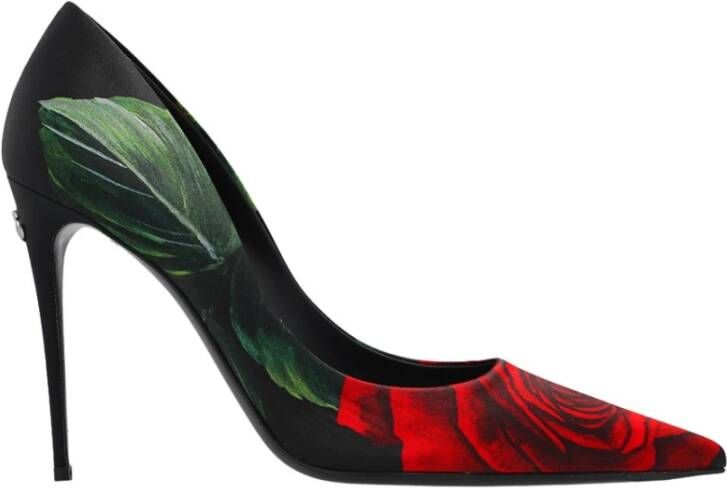 Dolce & Gabbana Lollo Stiletto Pumps , Zwart, Dames