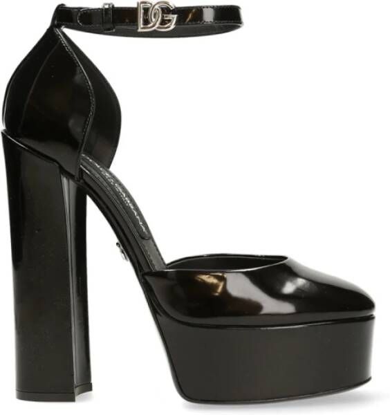 Dolce & Gabbana Sandalen , Zwart, Dames