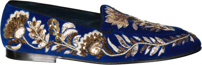 Dolce & Gabbana Instappers & Slip ons Blauw Heren