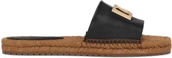 Dolce & Gabbana Slippers Zwart Dames