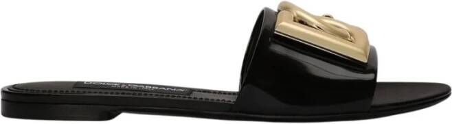 Dolce & Gabbana Slippers Zwart Dames