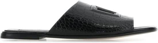 Dolce & Gabbana Pantoffels Zwart Heren