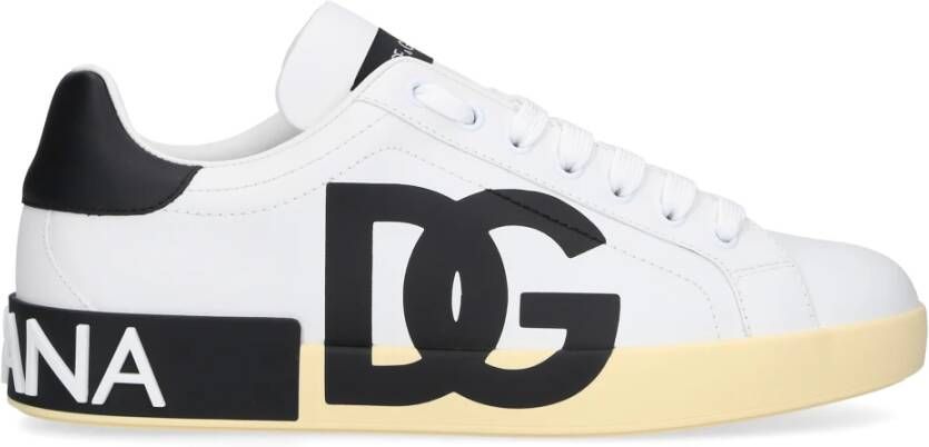 Dolce & Gabbana Sneakers low Portofino , Wit, Heren